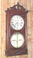 Classic Ithaca Calendar Clock